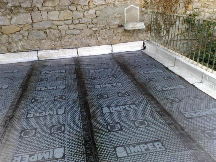 Étanchéité bitumineuse terrasse Alès