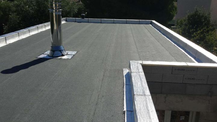 Etanchéité toitures auto protégées