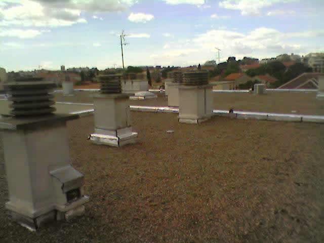 Travaux d'étanchéité toitures sous gravillons