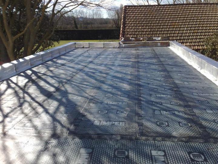 Travaux d'étanchéité bitumineuse terrasse Alès