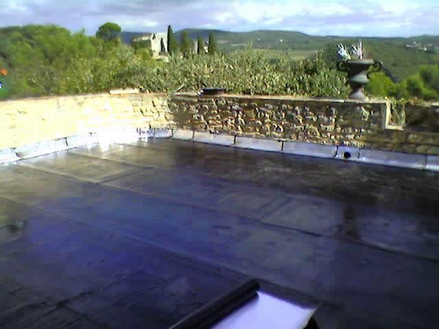 Travaux d'étanchéité bitumineuse terrasse Alès