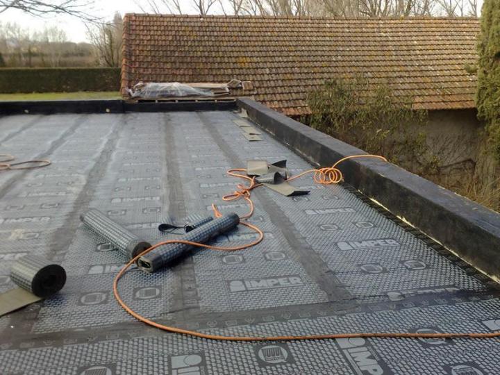 Etanchéité toitures sous gravillons